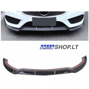 Mercedes-Benz W205 C klasė AMG Line priekinio buferio pažeminimas spoileris